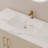 36" Modern Bathroom Vanity With Ceramic Sink & Gold Handls, Freestanding Wood Cabinet With 2 Drawers For Bathroom Storage-1993446062