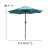 Agit Indoor/Outdoor Square Steel Framed Table with 4 Stackable Faux Teak Chairs-69347596-69347603