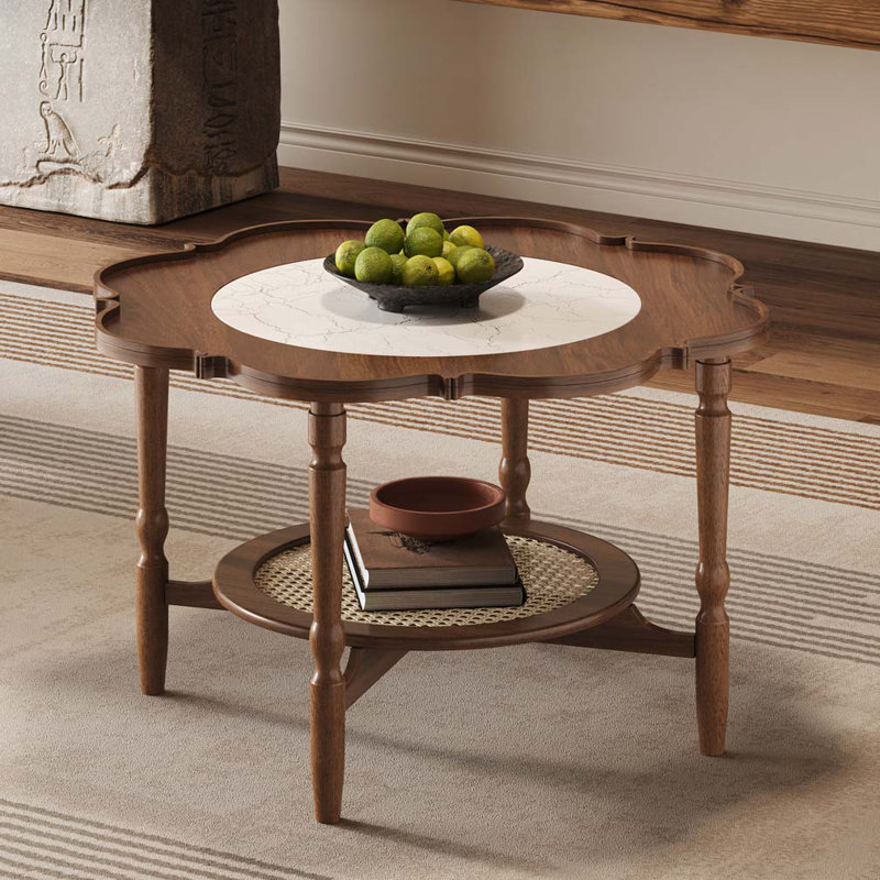 Table basse à 2 niveaux