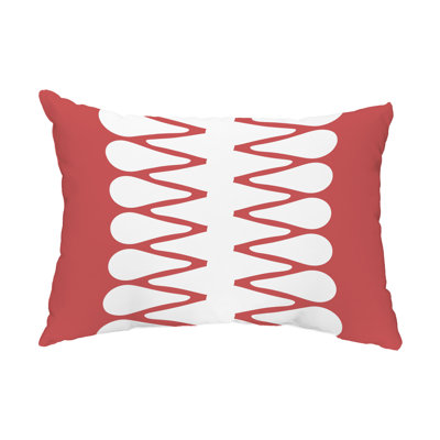  Housse et insert de coussin lombaire intérieur / extérieur à fermeture éclair