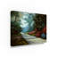 Fikes 'Garden Path' Oil Painting Print on Wrapped Canvas-25330757