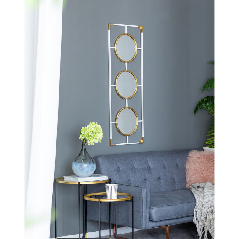 15.5X43.5" And Frame With Mirror