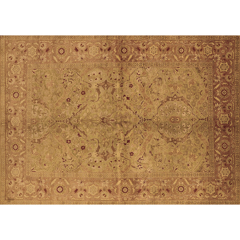 Maliek Performance Oriental Indoor Rug, Round 3'
