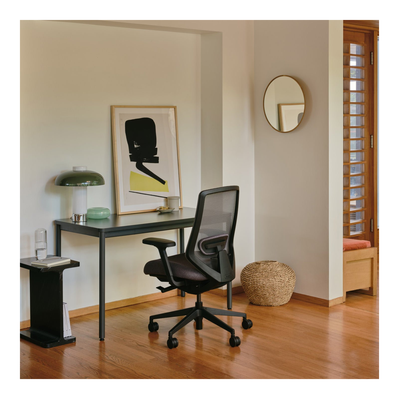 Ergonomic Chair Pro - Fabric, Black, Boulder