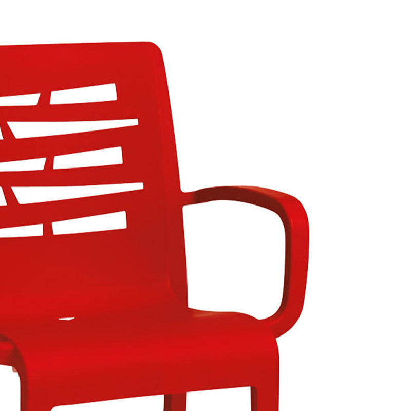 Grosfillex Essenza empilable, Rouge