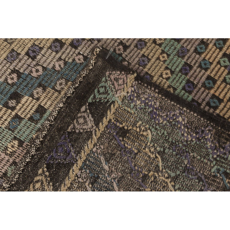 Vintage One-of-a-Kind Rectangle 6'5" X 11'3" Area Rug