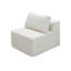 Composant de canapé simple en mousse blanche - Aucun assemblage requis-341752926