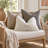 Velvet & Textured Handwoven Decorative Pillow Covers, Wool Lumbar