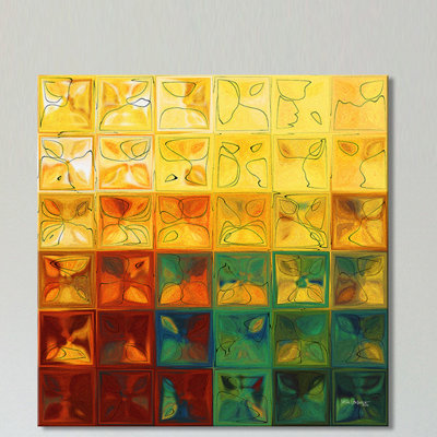 « tile art #3 2015 », impression