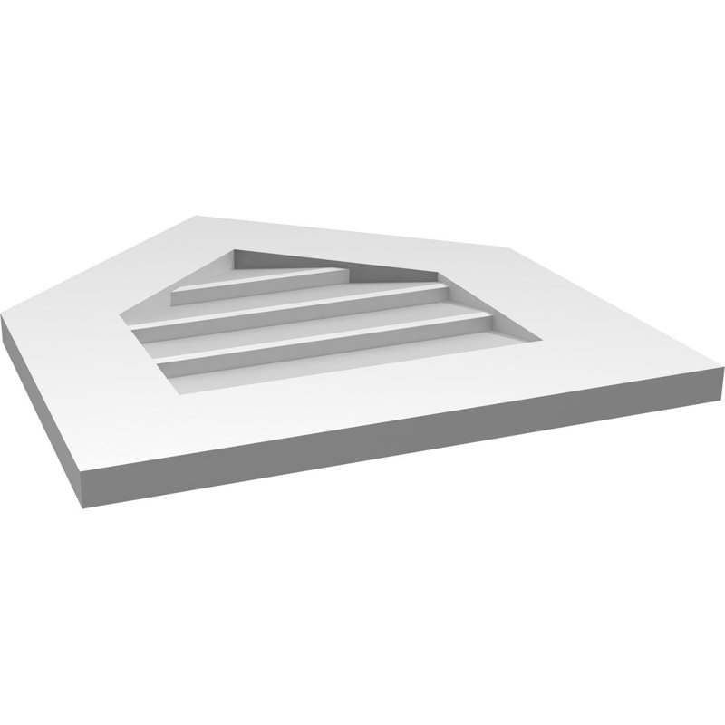 Ventilateur à pignon en uréthane non-fonctionnel Signature, H 20 po x l 18 po x P 1 po