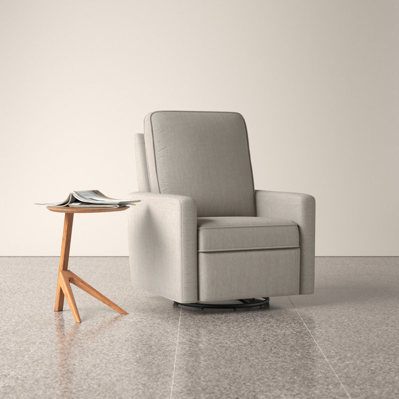 Carncastle 29.58" Wide Manual Swivel Club Recliner