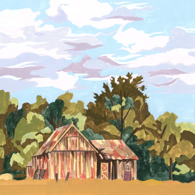 Layson " House In Village I " by Melissa Wang