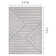 Fresno Blue Cream Modern Lines Area Rug