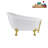 53.1'' x 25.6'' Soaking Acrylic Bathtub-72770151-76275068