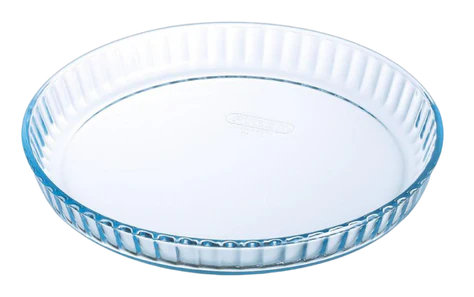 Pyrex® - Bake & Enjoy - Set of a Glass flan Dish 28 cm and a Cake Dish 26 cm