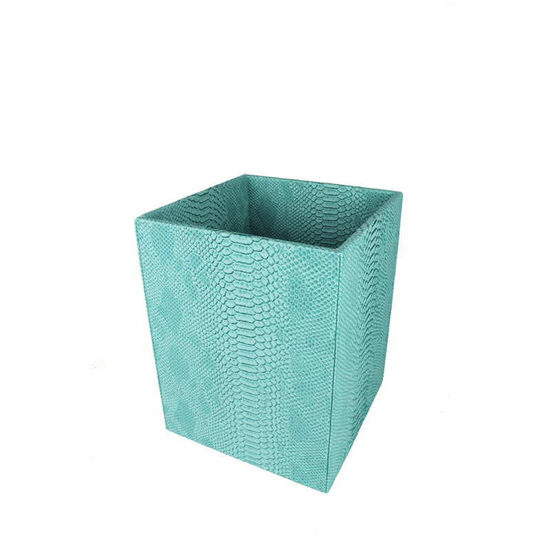 Symple Stuff Decorative Basket, Turquoise