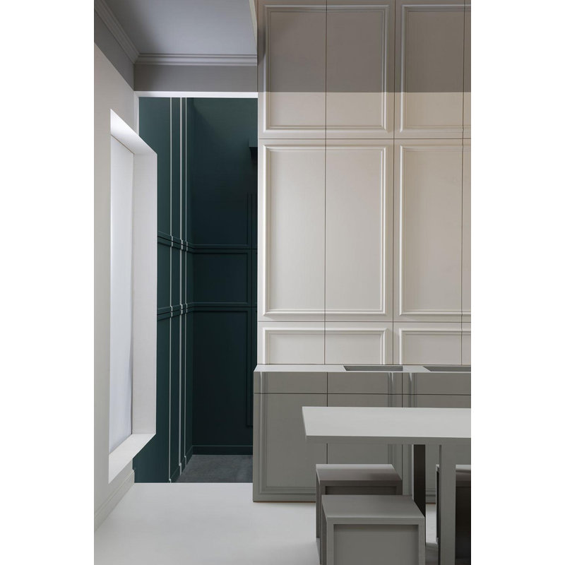 Primed White High Impact Polystyrene Baseboard Moulding Set of 20