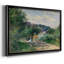 A Road In Louveciennes, reproduction d'art sur toile-95883367-95883361