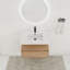 Meuble-lavabo mural simple 30 po avec comptoir en résine