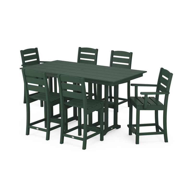 Lakeside 7-piece Counter Set, Green