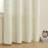 Draycott Polyester Linen Textured Light Filtering Semi-Sheer Grommet Curtain Pair-1073367488-1067310517