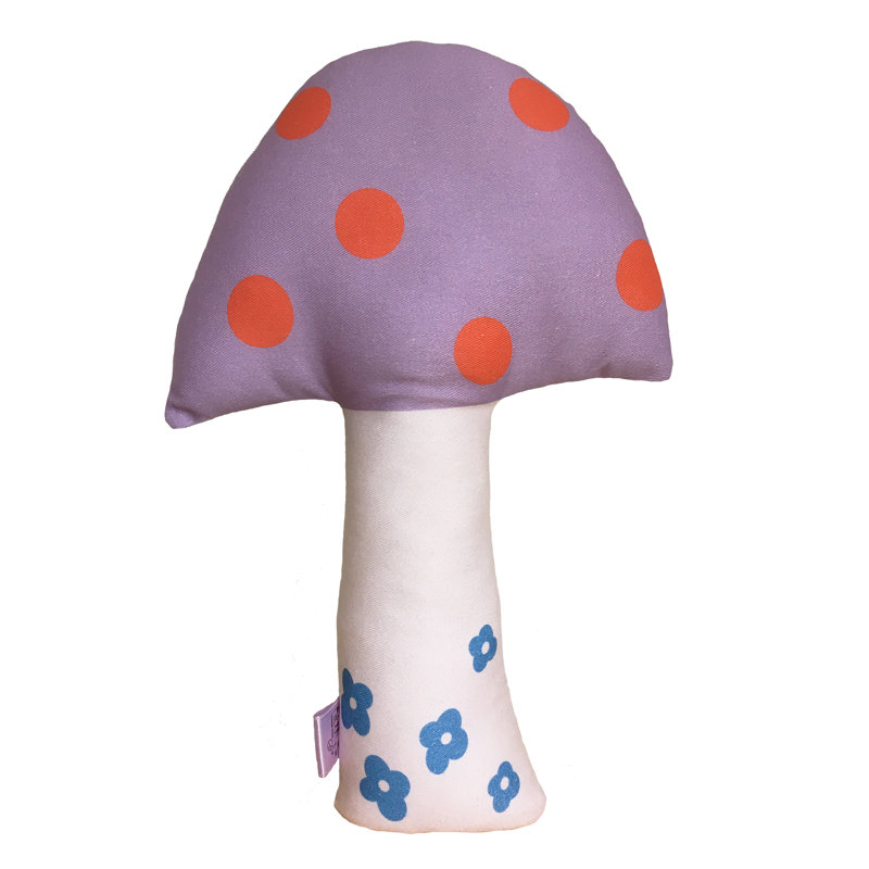 Chocheles Mini Toadstool Novelty Scatter Cushion Cushion With Filling
