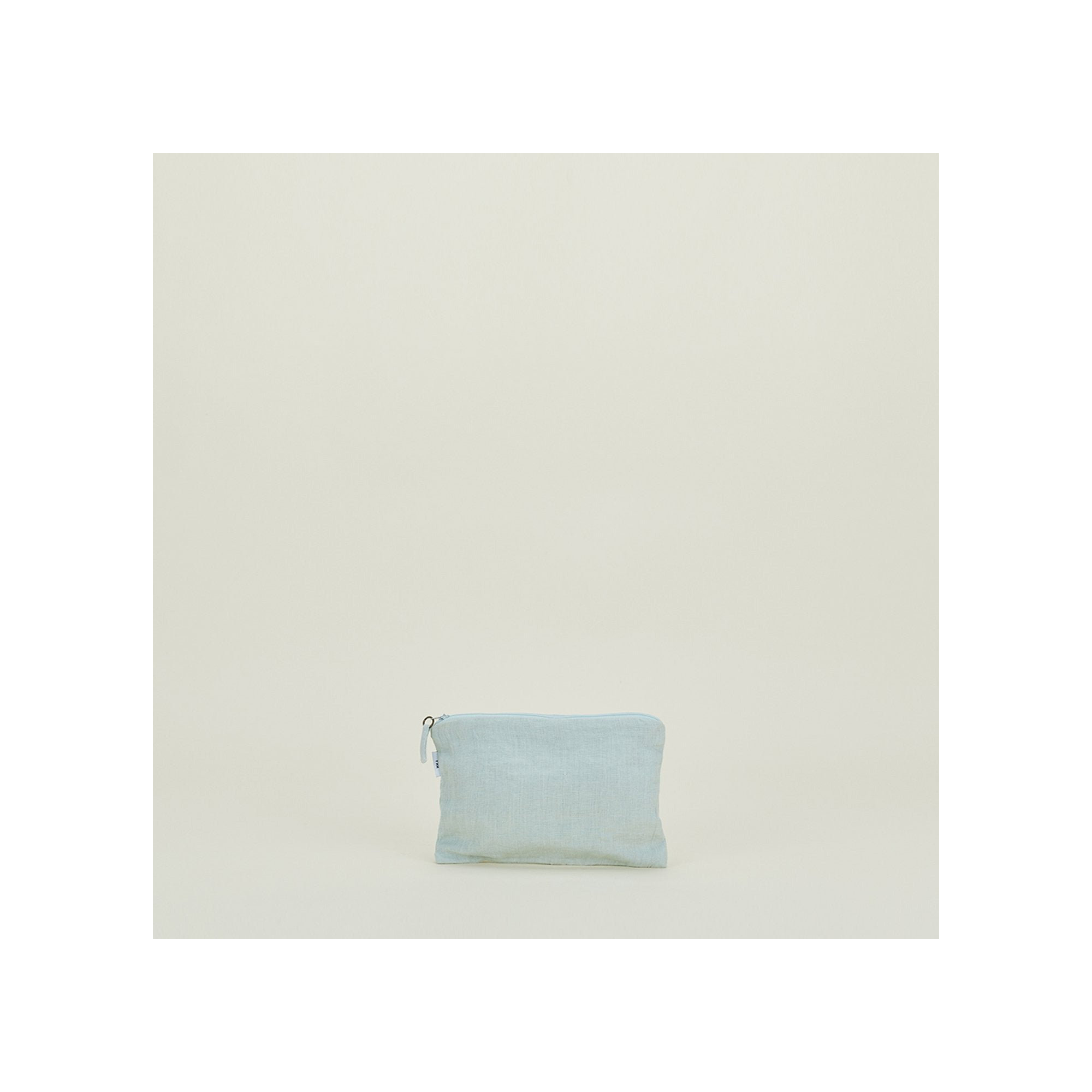  Linen/Cotton Makeup Organizer, Powder Blue