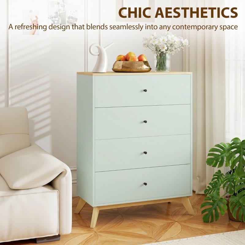 77 cm W Chest of 4 Drawers
