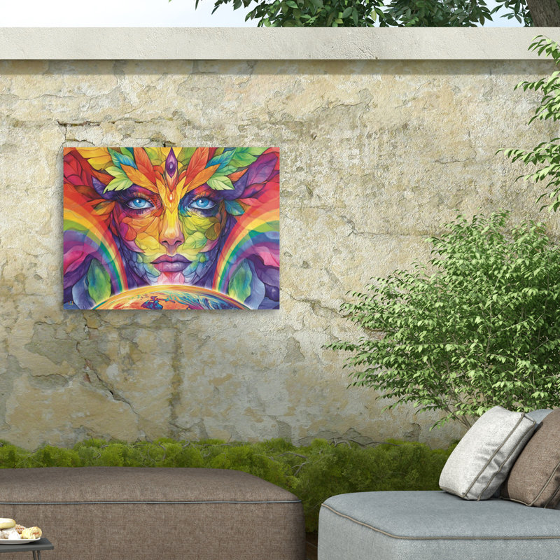 Toile d'extérieur Michael David Ward Gaia, H 14 po x l 19 po