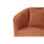 Canapé incurvé contemporain de 87 po avec siège moelleux, conception épurée et structure durable - idéal pour les espaces de vie élégants-401474720