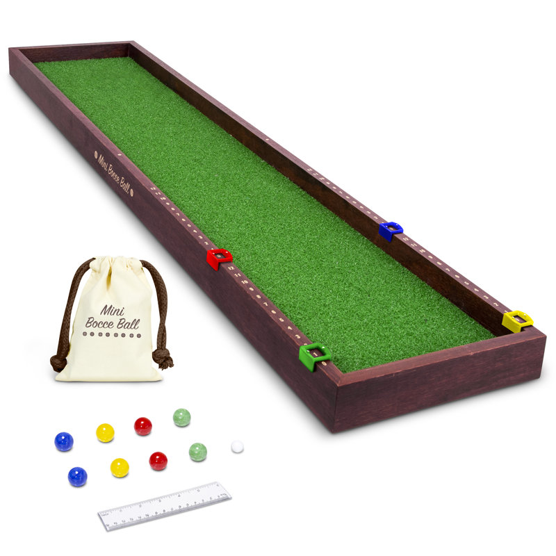 Mini ensemble de jeu de pétanque avec étui de sac de jeu