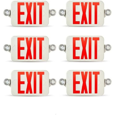 Ciata Lighting Thermoplastic LED Double Sided Exit Sign