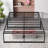 Platform Bed Frame With Large Storage Space, Reserved Holes-88635161