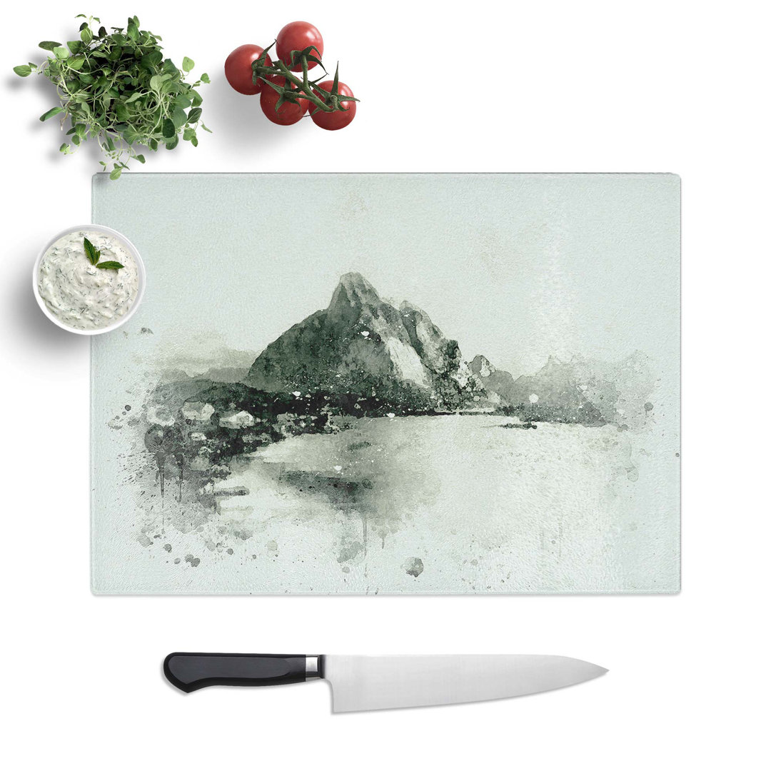 Tempered Glass Reine Norway Chopping Board