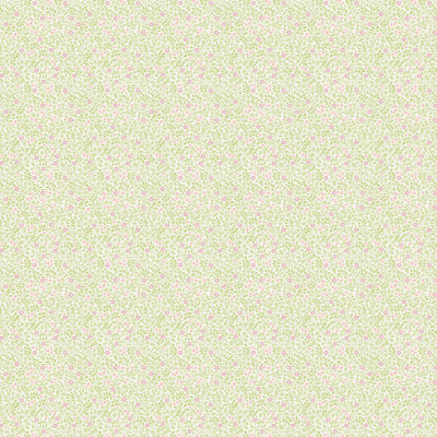 Galerie Miniatures 3 Green Floral Wallpaper