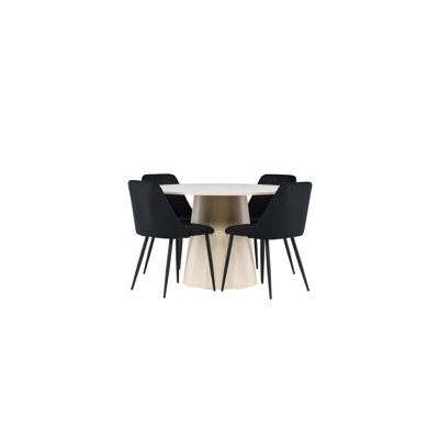 Burnettsville 4 -Person Dining Set