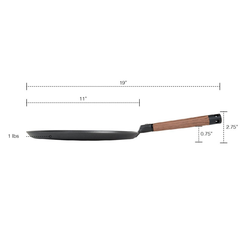 Aluminum Non-Stick Crepe Pan