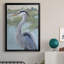 «Blue Heron Portrait I», toile encadrée de qualité supérieure - prête à être accrochée-1215326406-1285845132
