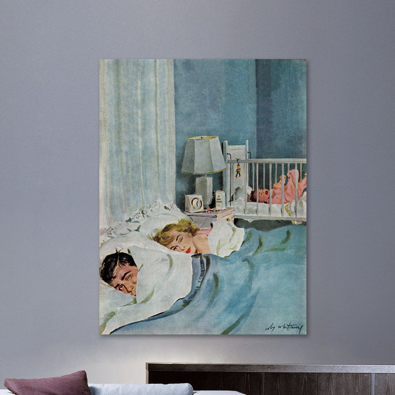 Who's Turn? par M. Coburn Whitmore, reproduction sur toile tendue, H 31 po x l 24 po