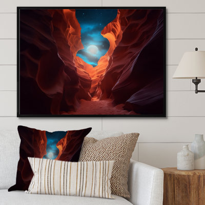 Magical Lower Canyon I sur impression sur toile