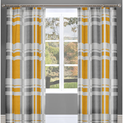 Milana Semi Sheer Curtain Pair