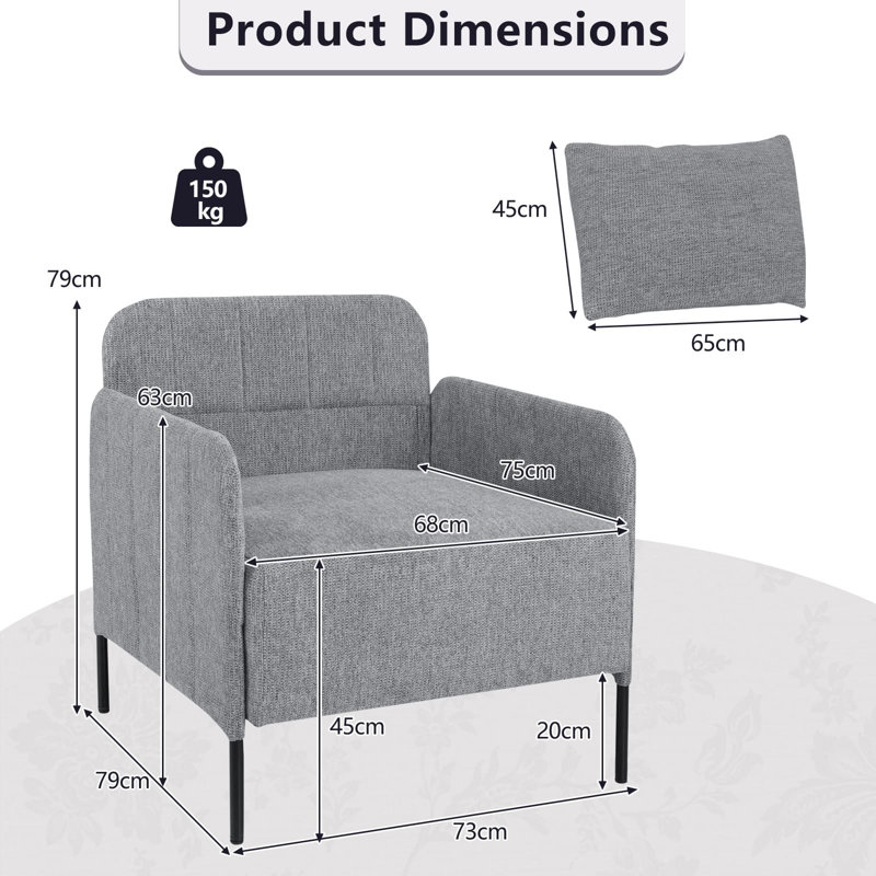 Upholstered Accent Chair