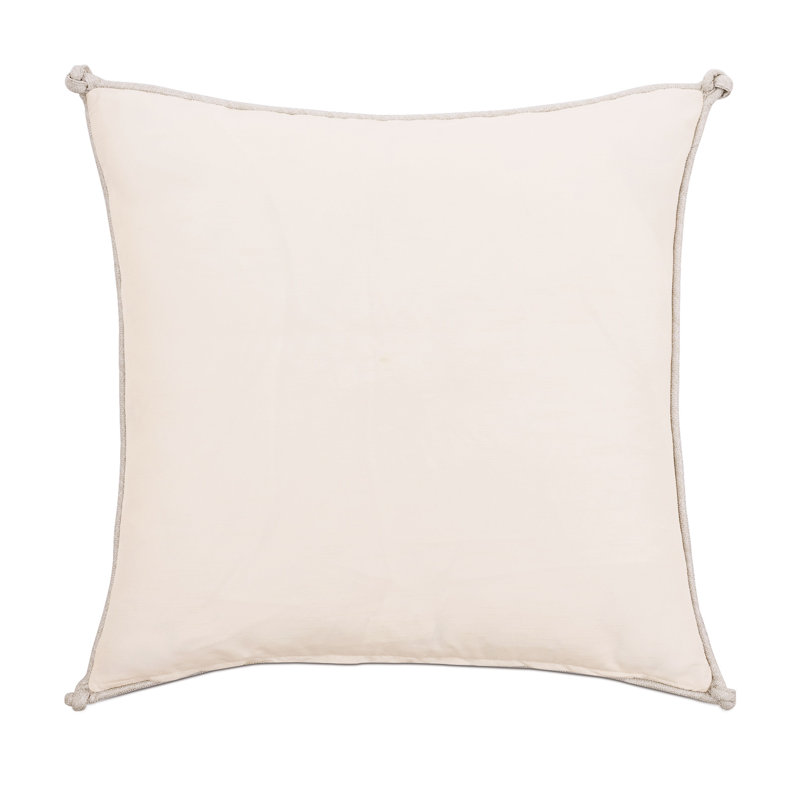 Isolde Square Pillow Cover & Insert, Faux down