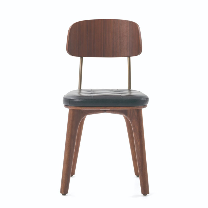 Utility Leather Dining Chair
