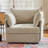 Merchelle 36'' W Oversized Premium Chenille Armchair With Accent Pillow & Removable Cushions-782254578-800230967