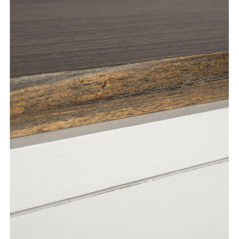 45cm W Solid Wood Bedside Table