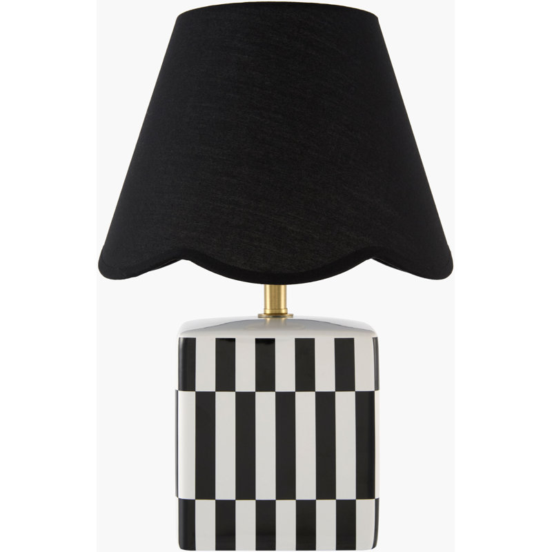 Lampe de table Evert, Black, Lin, Black