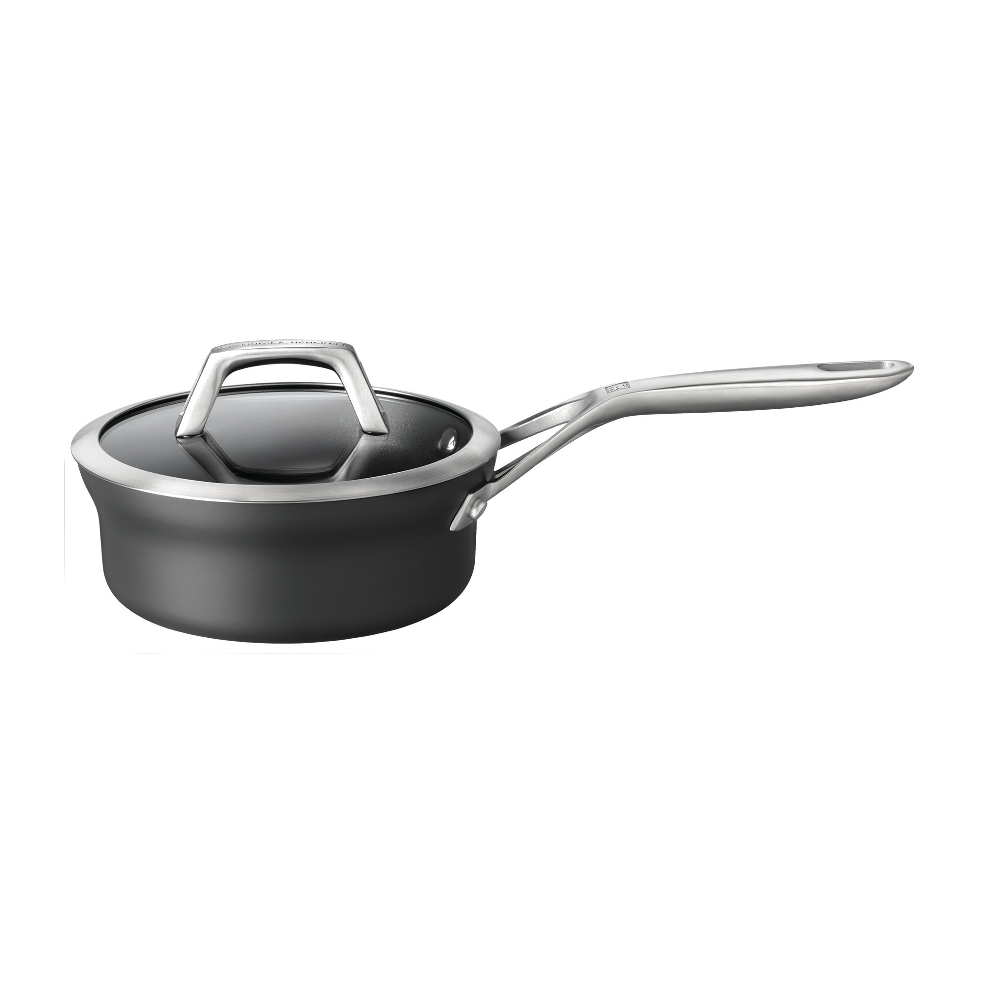 ZWILLING Motion Hard Anodized Aluminum Nonstick Sauce Pan with Lid, 1.5 qt.