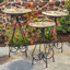 Ensemble de bain d'oiseaux 3 pièces Emaliya