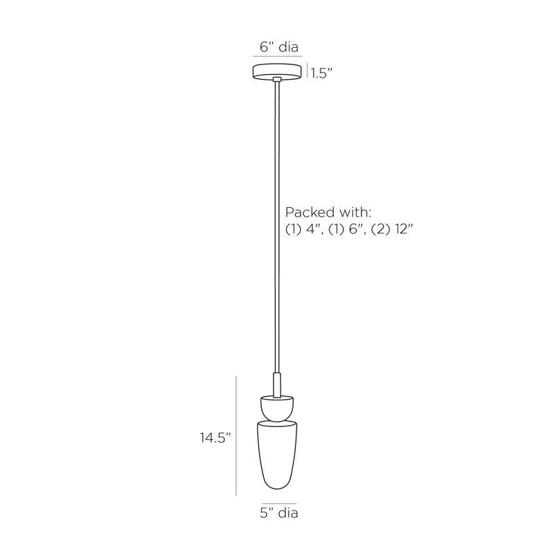 Vilko 1 - Light LED Pendant